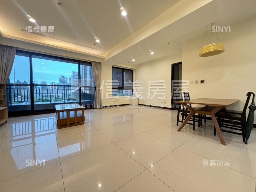 巴黎公園４樓看樹梢房屋室內格局與周邊環境