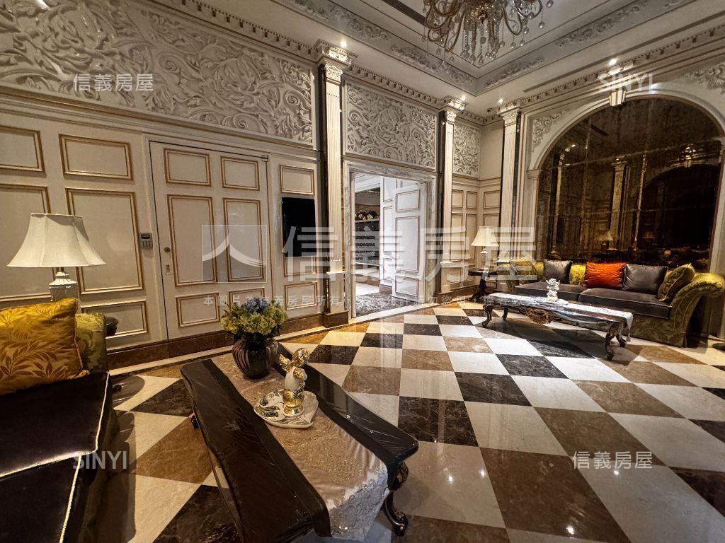 巴黎公園４樓看樹梢房屋室內格局與周邊環境