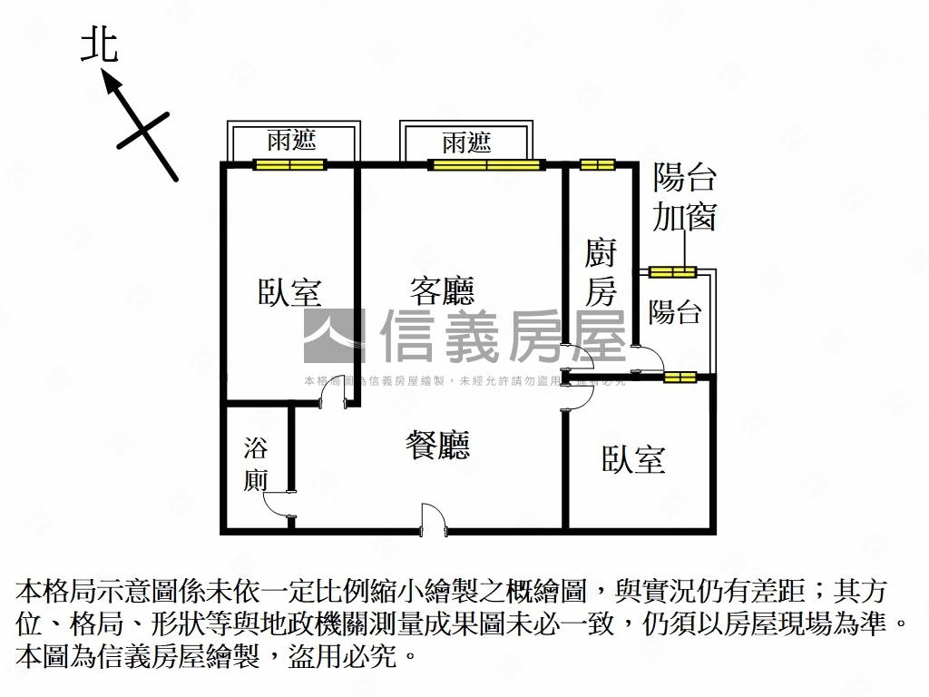頤昌耘萃景觀兩房車位房屋室內格局與周邊環境