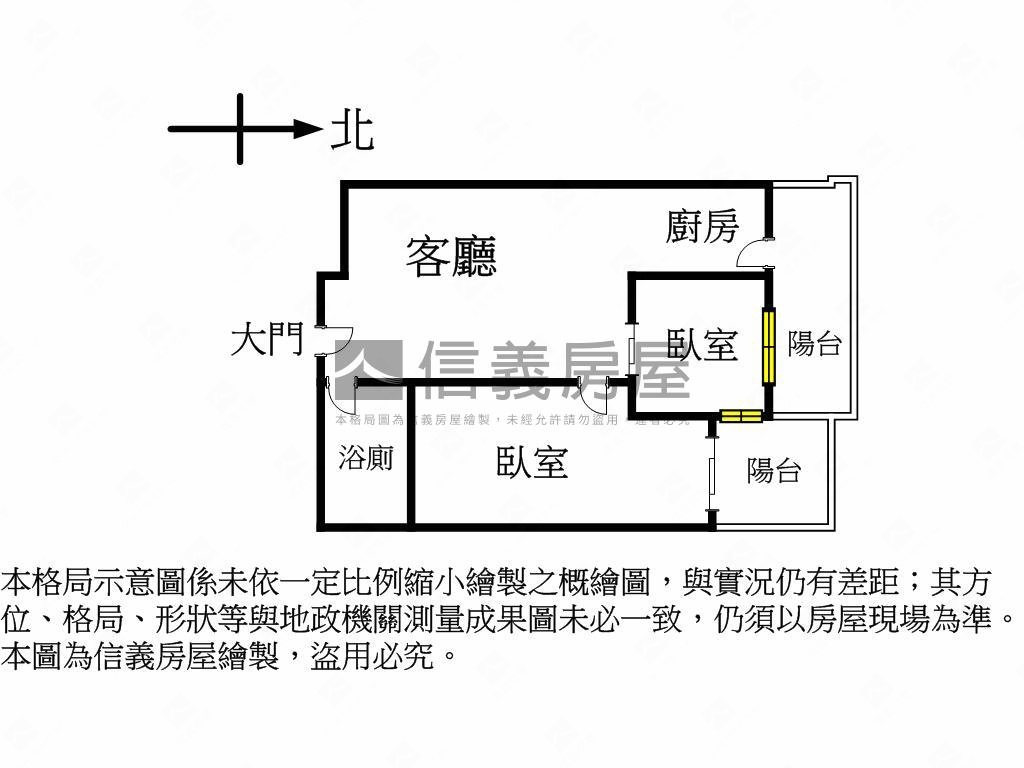 國鉅時尚兩房車位房屋室內格局與周邊環境
