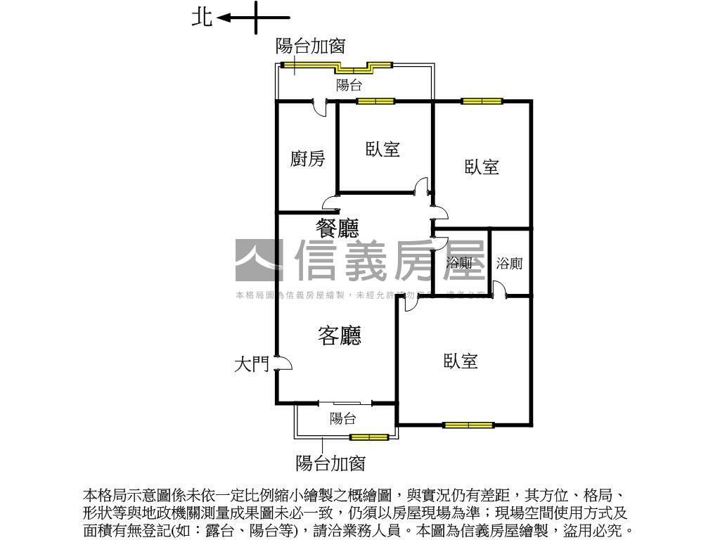 免千萬長億南園３房附車位房屋室內格局與周邊環境