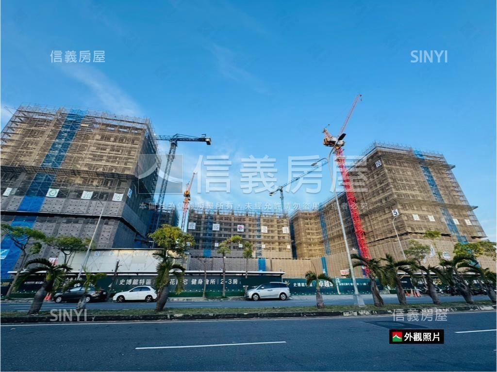 南科卓越城Ｓ１５店面房屋室內格局與周邊環境