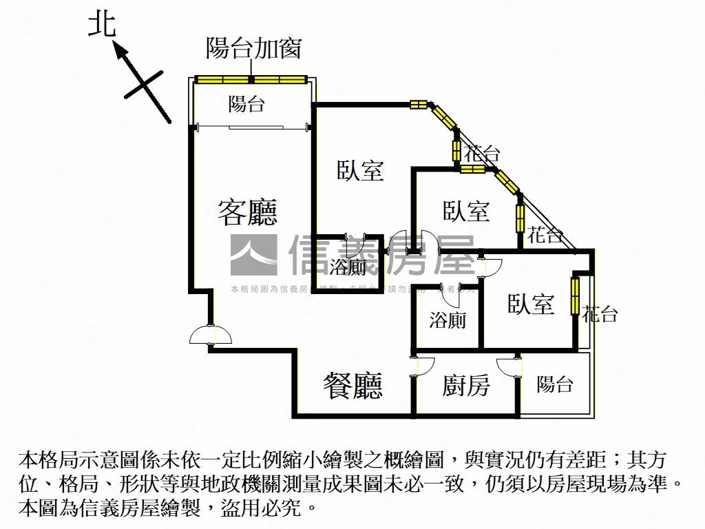 中正區稀有大３房＋車位房屋室內格局與周邊環境