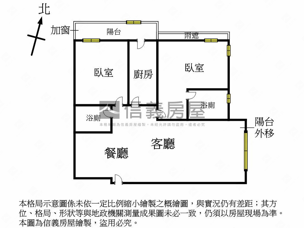 哈佛●驚艷成家２房房屋室內格局與周邊環境