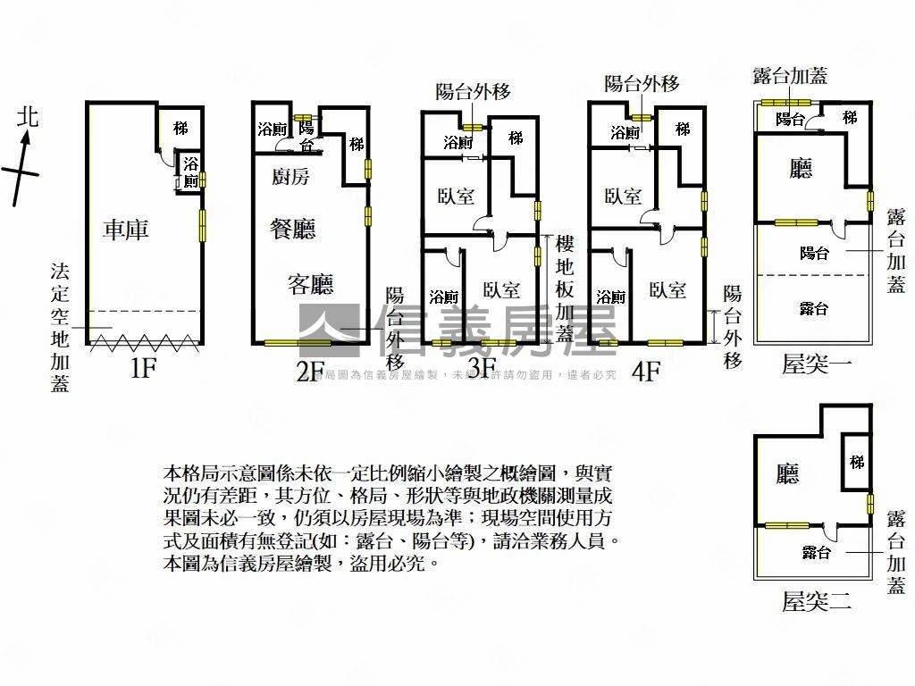 公園旁屋齡新美透天＃１房屋室內格局與周邊環境