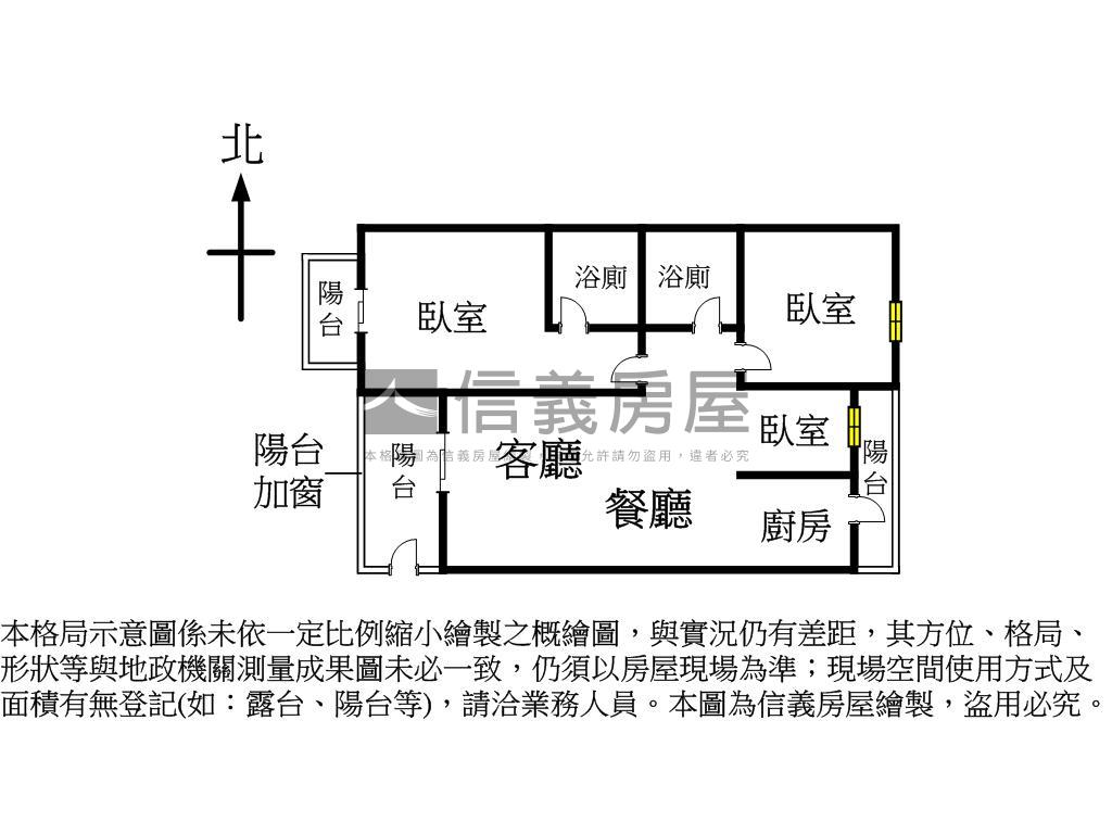 近民俗公園採光三房車位房屋室內格局與周邊環境