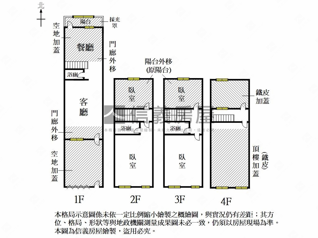 面神榕公園屋托邦．柒房屋室內格局與周邊環境