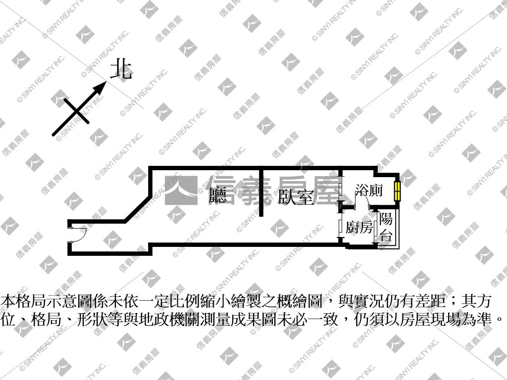 甲山林天廈高樓景觀一房房屋室內格局與周邊環境