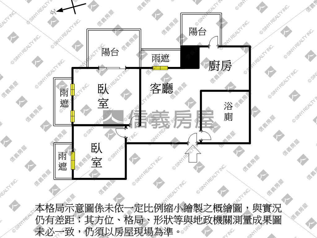 大東麗緻兩房平車房屋室內格局與周邊環境