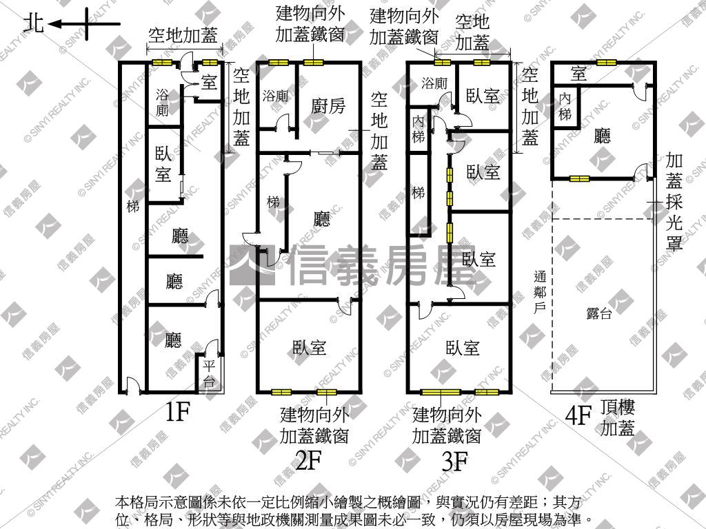 站前城中商圈稀有透天２房屋室內格局與周邊環境