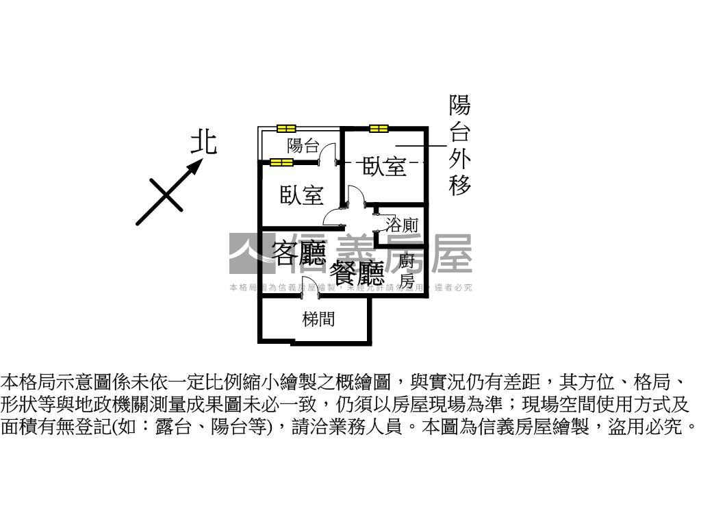 未來捷運裝潢二房美屋ＩＩ房屋室內格局與周邊環境