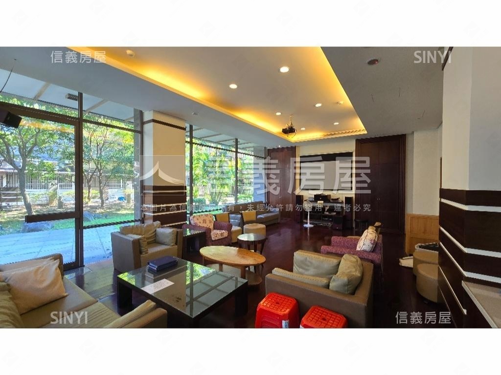 潭美學區露台面綠蔭邊間房屋室內格局與周邊環境