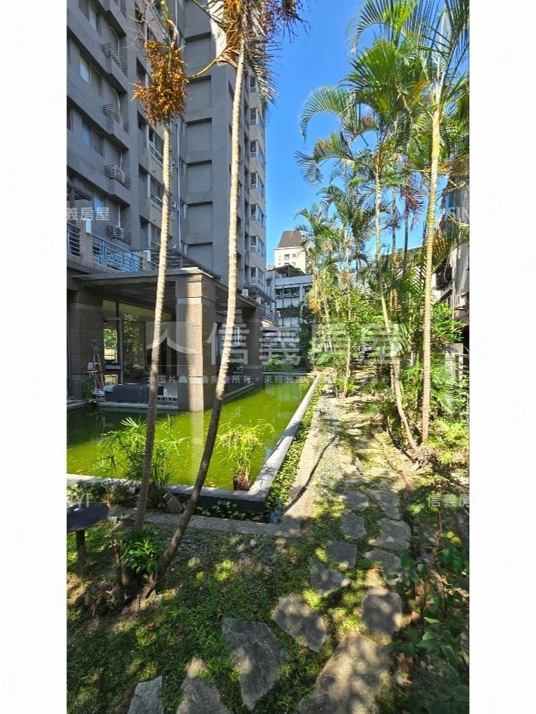 潭美學區露台面綠蔭邊間房屋室內格局與周邊環境
