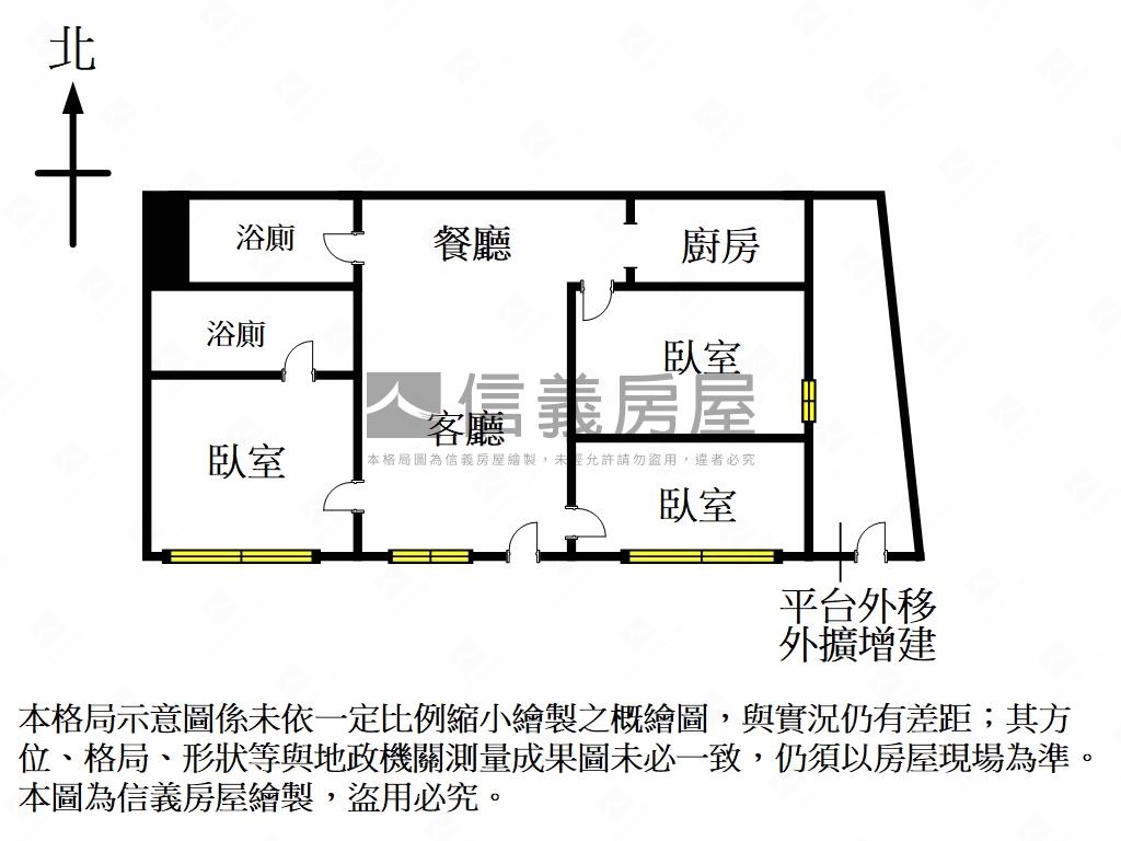 【忠孝延吉】亮麗美一樓房屋室內格局與周邊環境