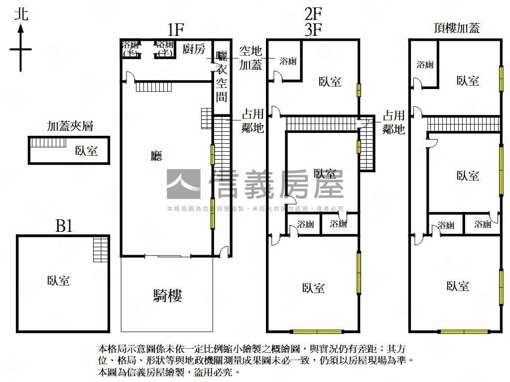 酷近中國醫優質店套房屋室內格局與周邊環境