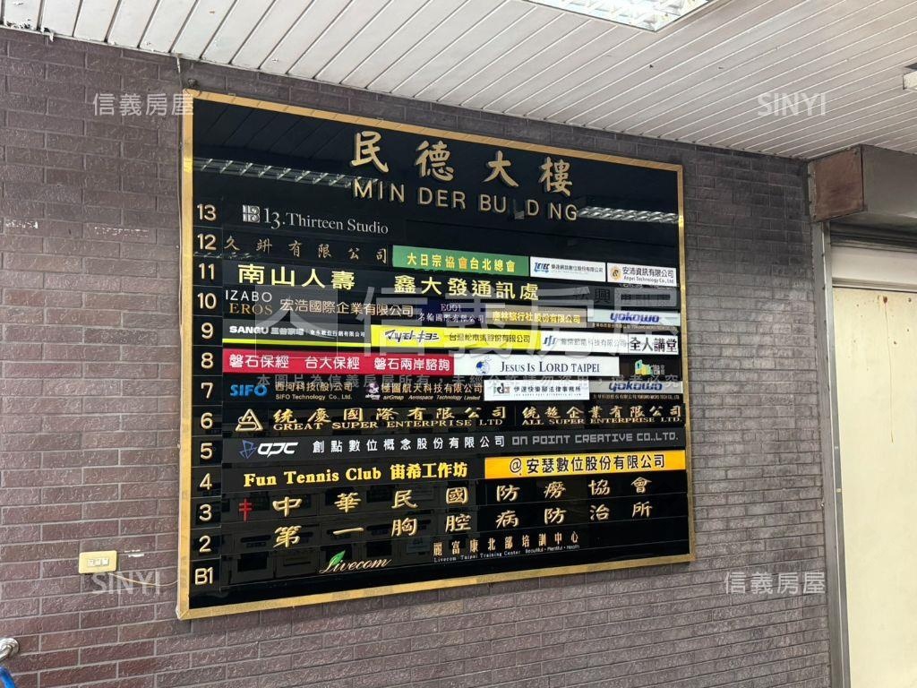 民德商業大樓大戶房屋室內格局與周邊環境
