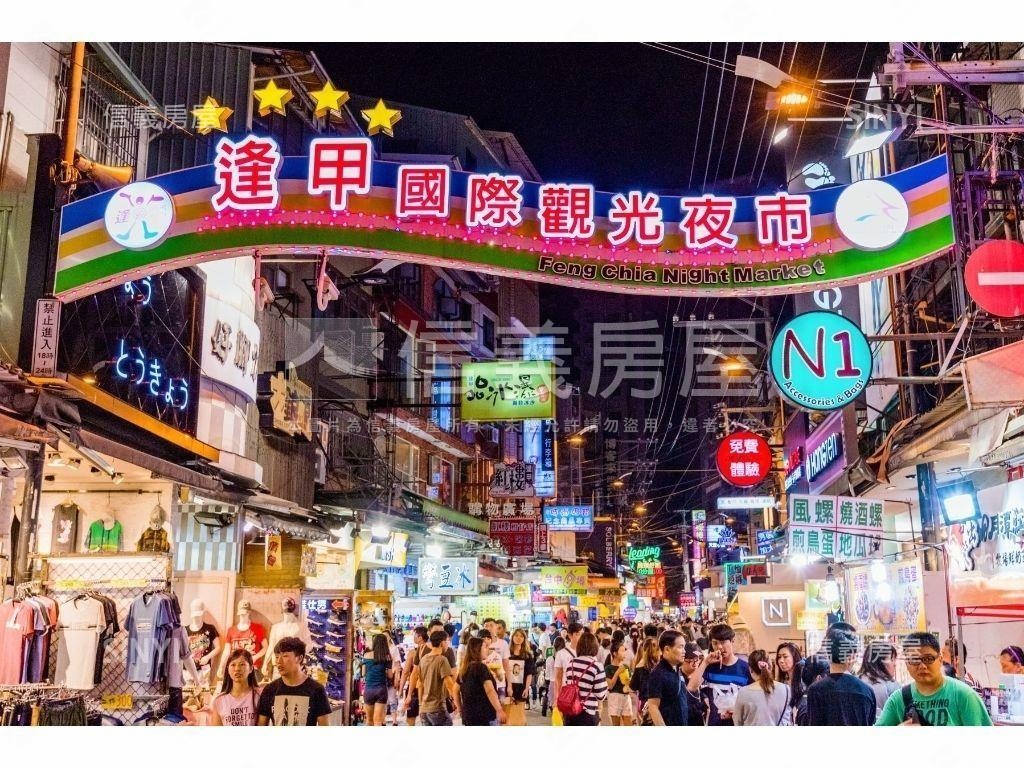 空屋馬上看！逢甲質感套房房屋室內格局與周邊環境