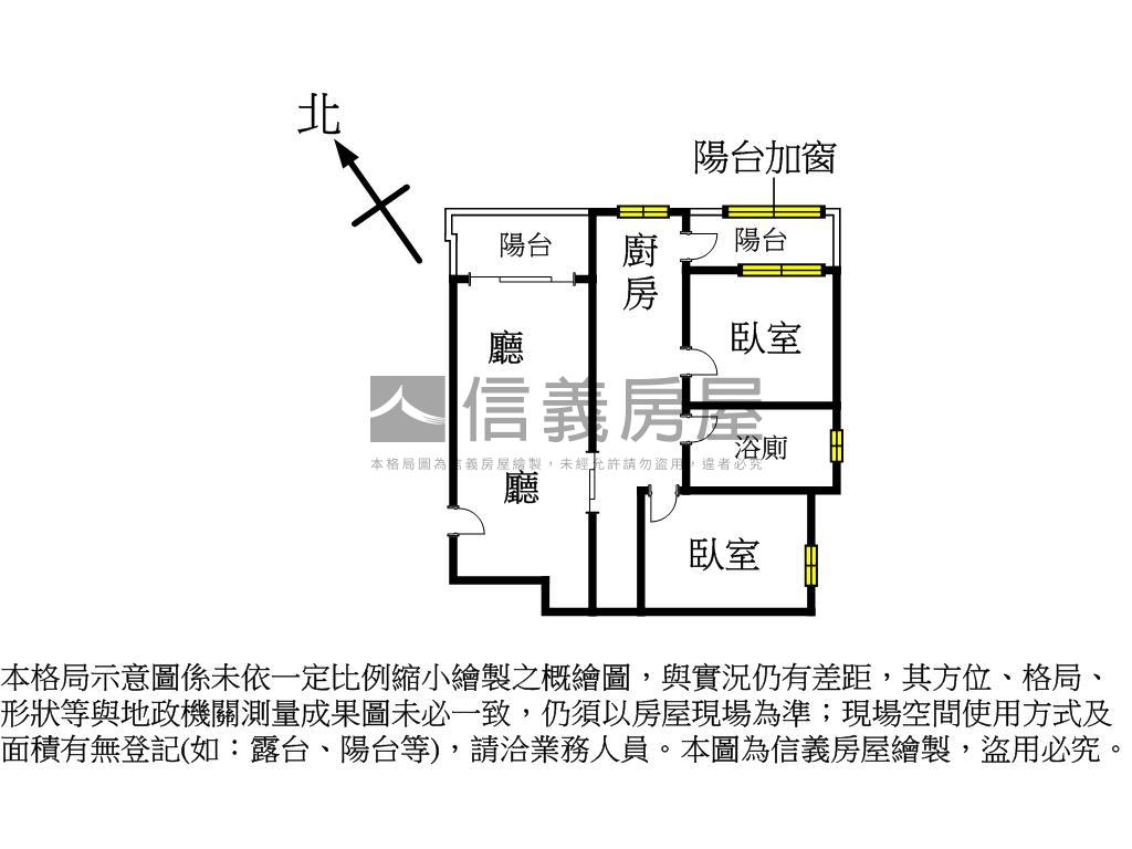 囍洋洋２房車位房屋室內格局與周邊環境