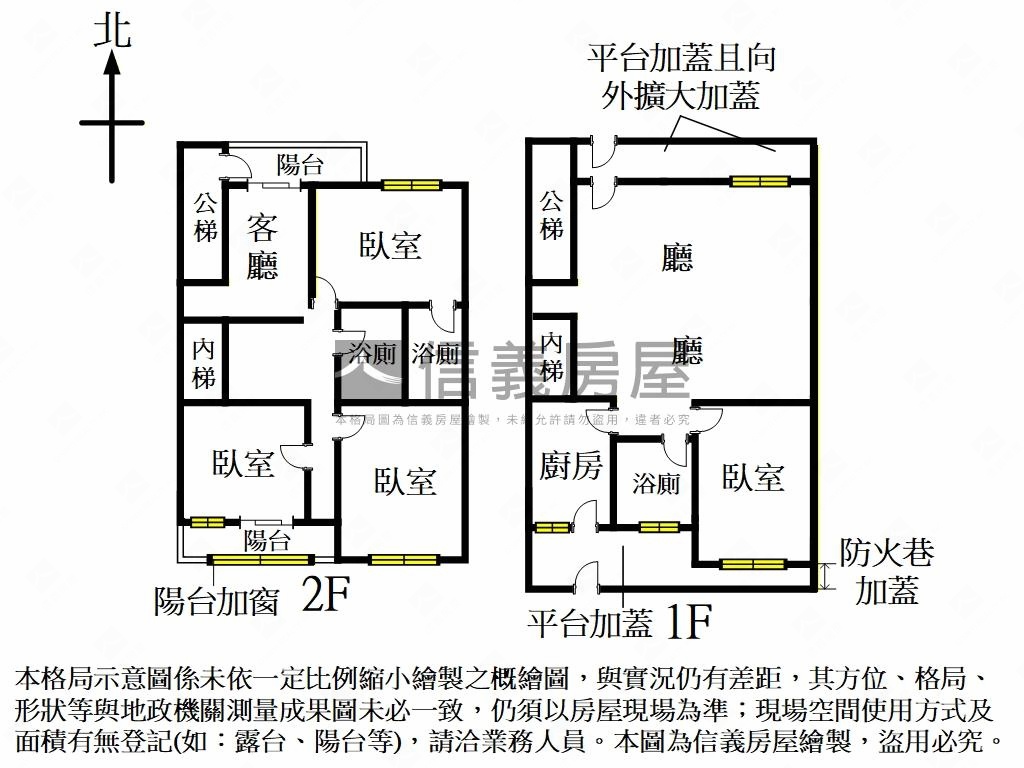 七張捷運三代同堂房屋室內格局與周邊環境