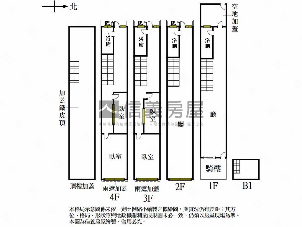 正路稀有大地坪醒目透店房屋室內格局與周邊環境