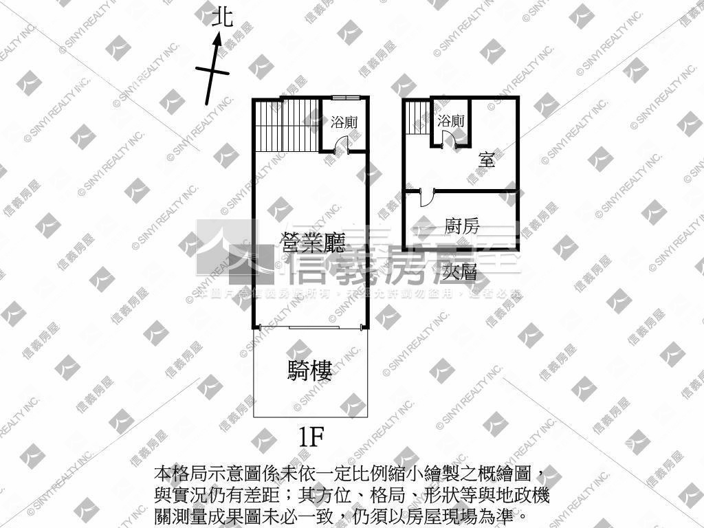 南區熱鬧機能春上樓店房屋室內格局與周邊環境