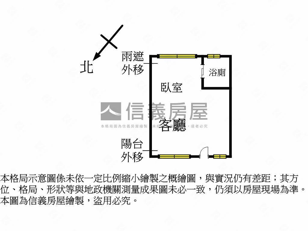 近公園次頂樓震後採光美宅房屋室內格局與周邊環境