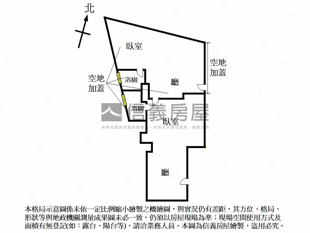 雙捷中正國中一樓房屋室內格局與周邊環境