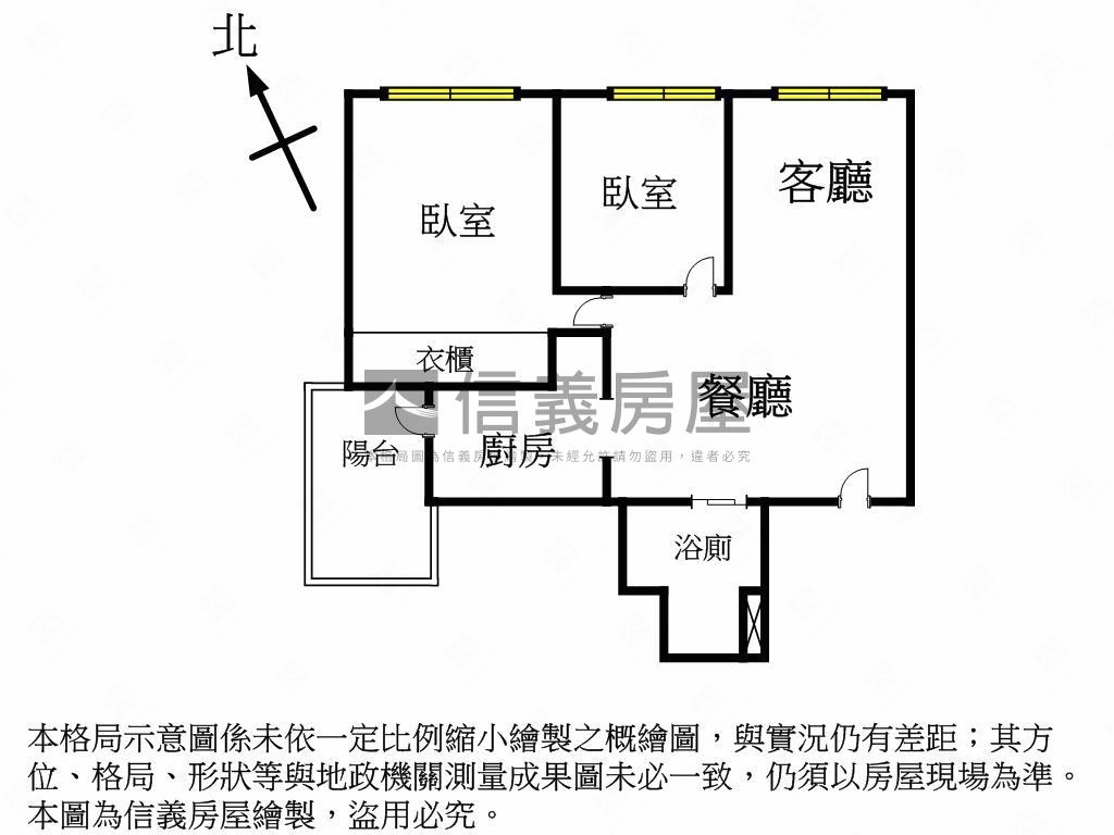 國美中央新村大２房車位房屋室內格局與周邊環境