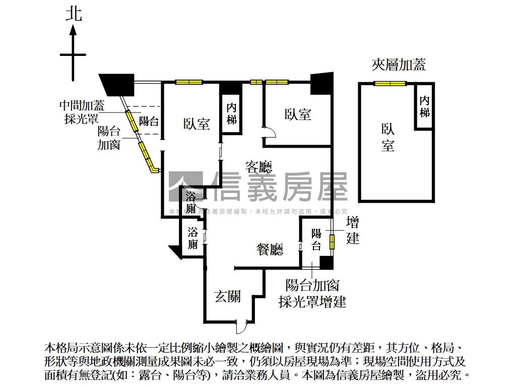 民權西精品４米５御上之間房屋室內格局與周邊環境