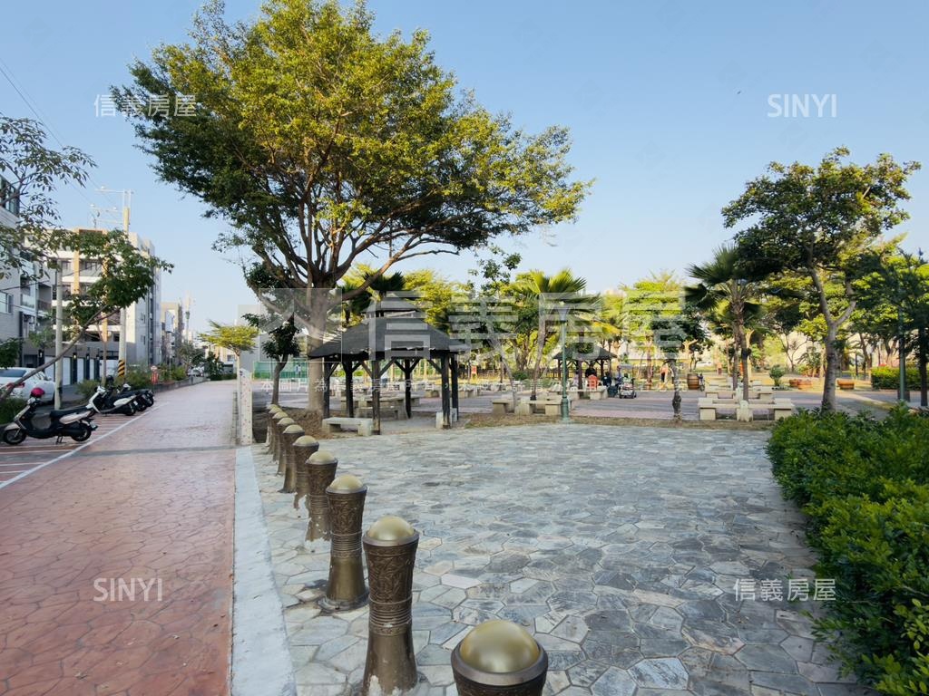 出門公園。十二米路採光墅房屋室內格局與周邊環境