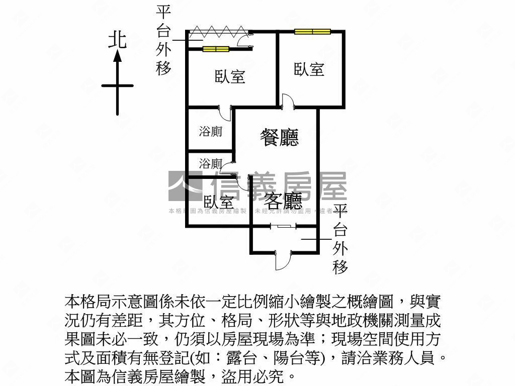 近中山國小一樓店住房屋室內格局與周邊環境