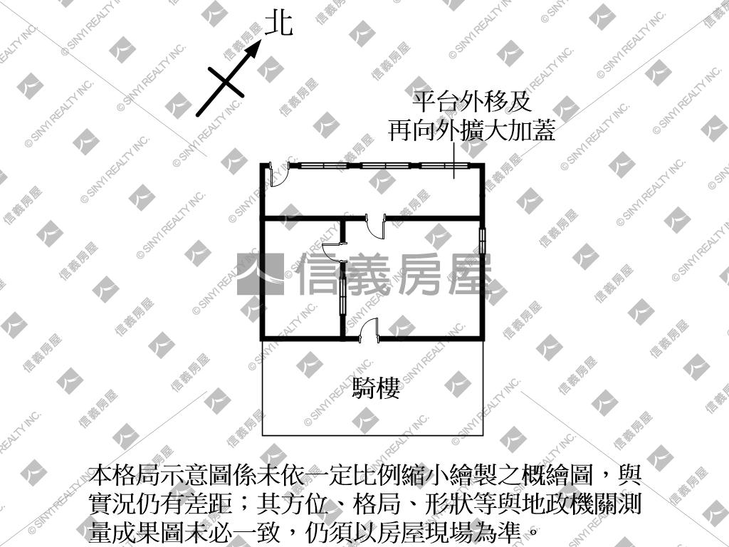 八里近６４面寬店面房屋室內格局與周邊環境