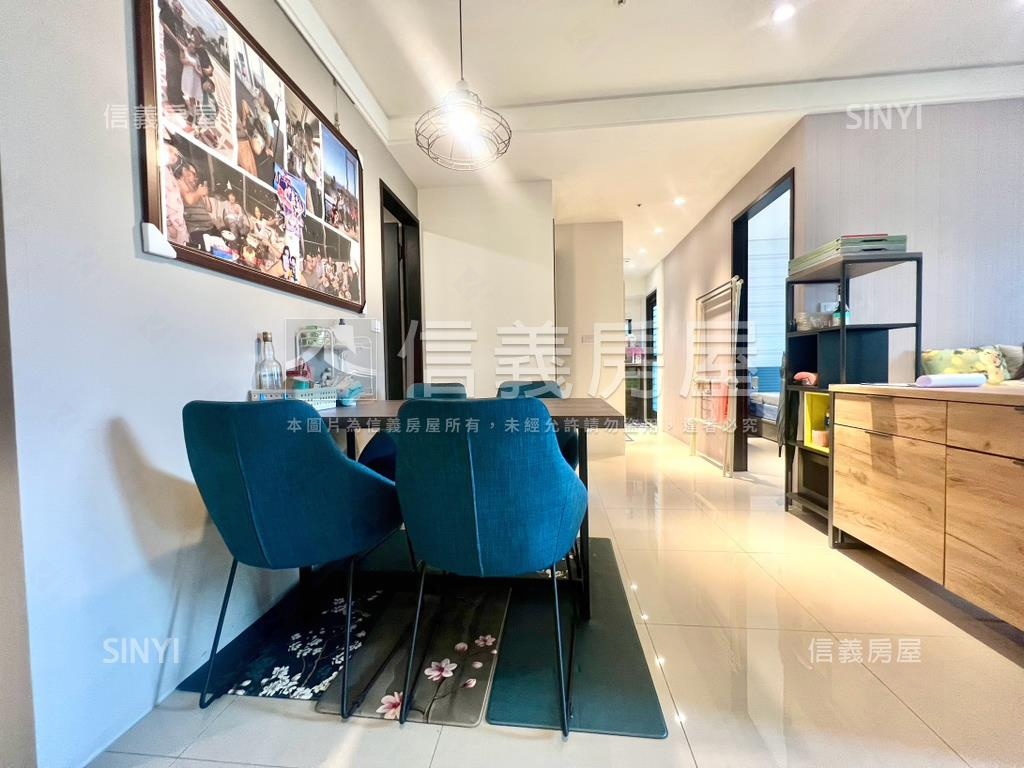 奇美京鑽兩房平車房屋室內格局與周邊環境