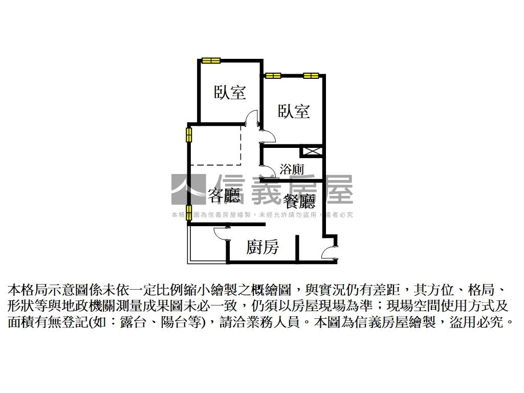 中央公園誠售２４Ｂ邊間房屋室內格局與周邊環境