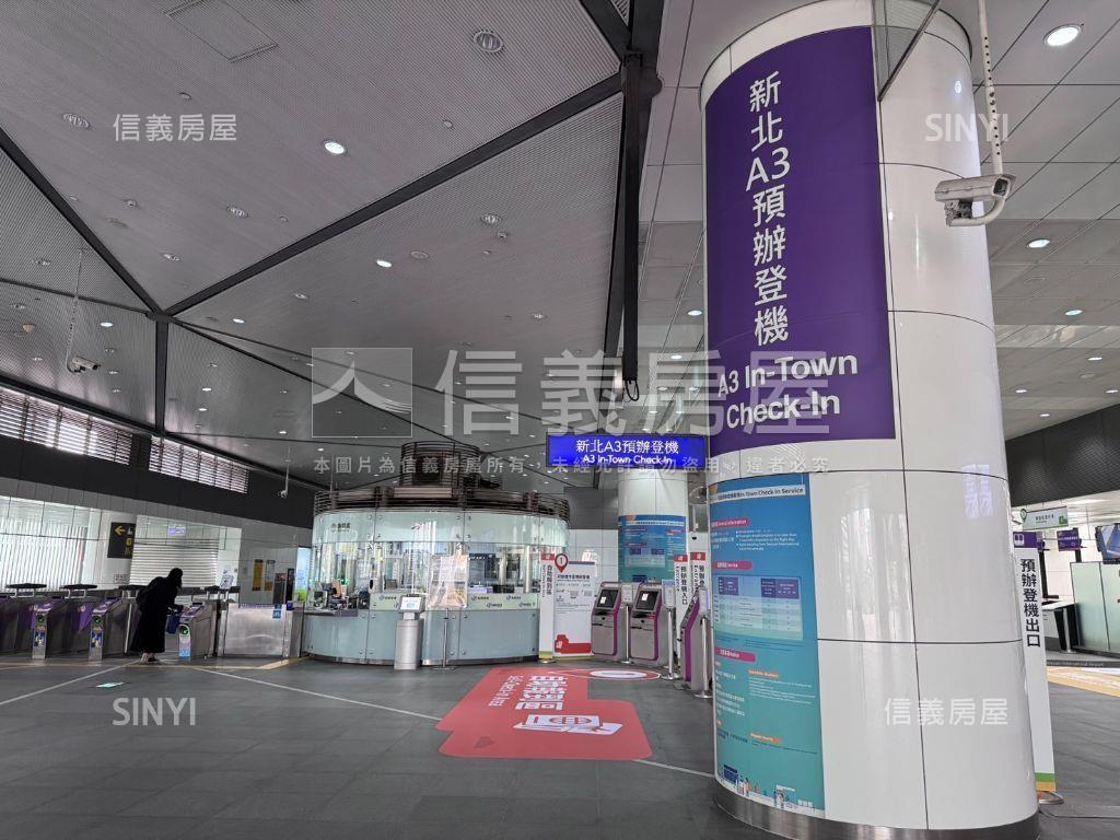 台灣智匯總部挑高機捷Ａ３房屋室內格局與周邊環境