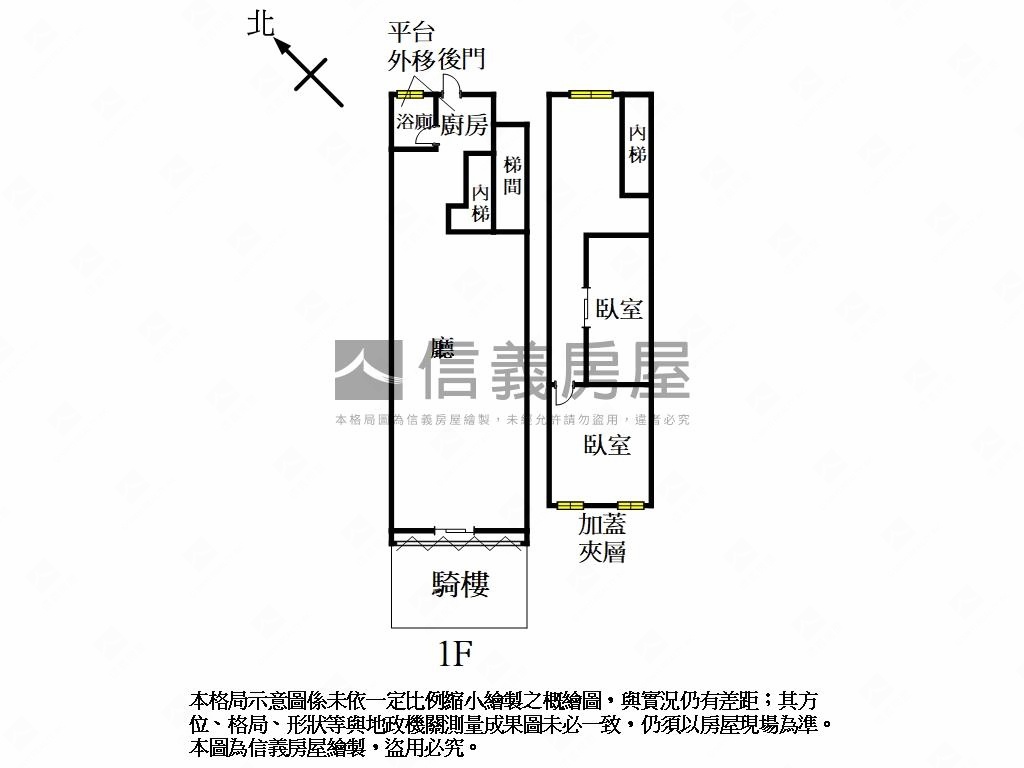 吳興街創業金店房屋室內格局與周邊環境