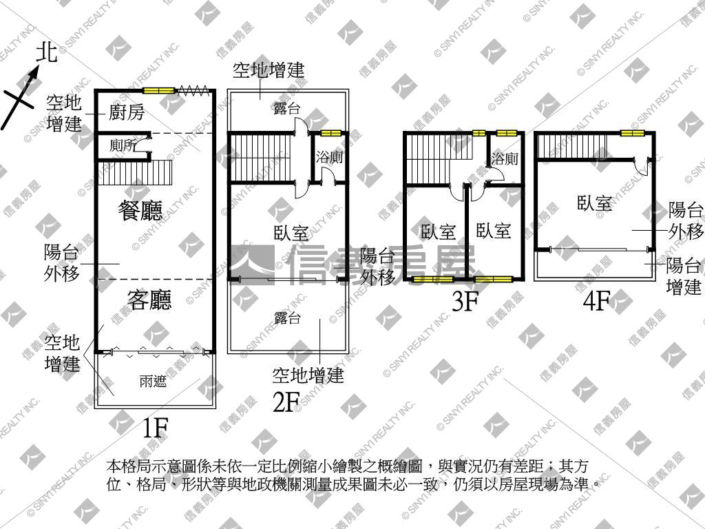 大坪頂景觀森林透天房屋室內格局與周邊環境