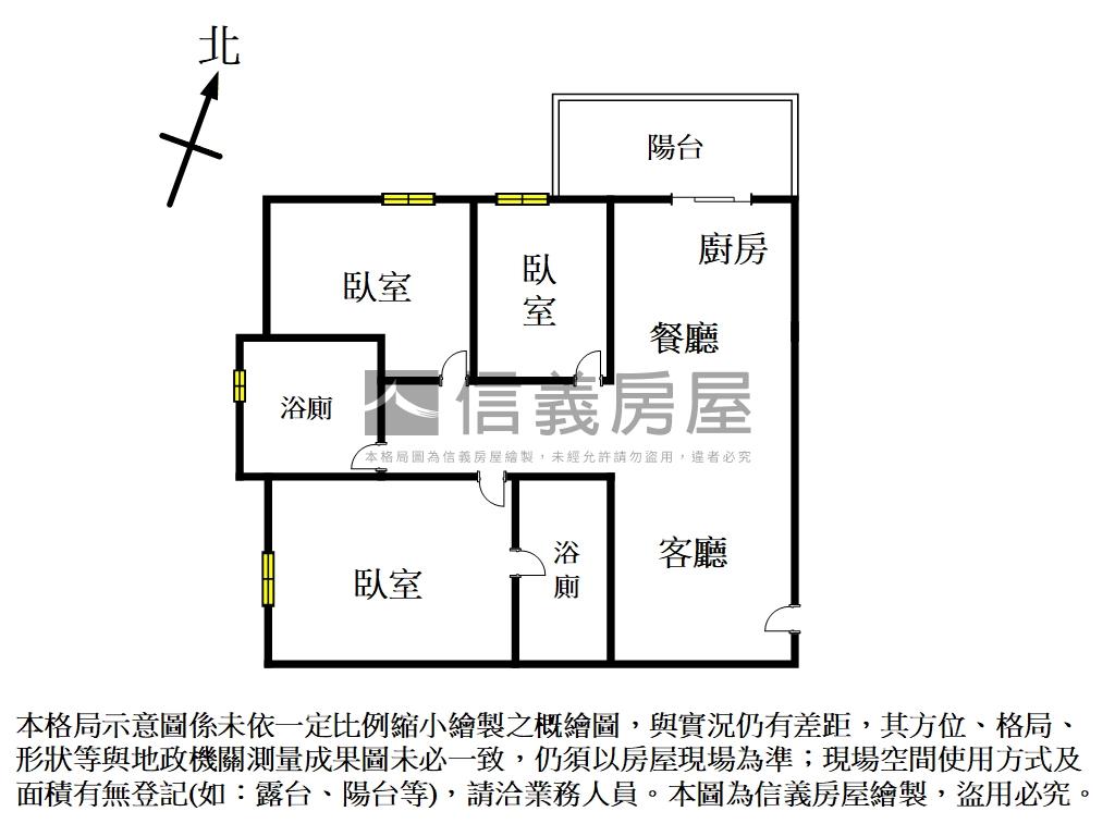 新市｜南科之心３三房平車房屋室內格局與周邊環境