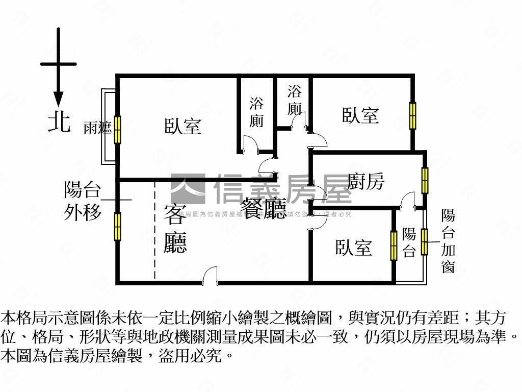 閱讀城市三房平車房屋室內格局與周邊環境