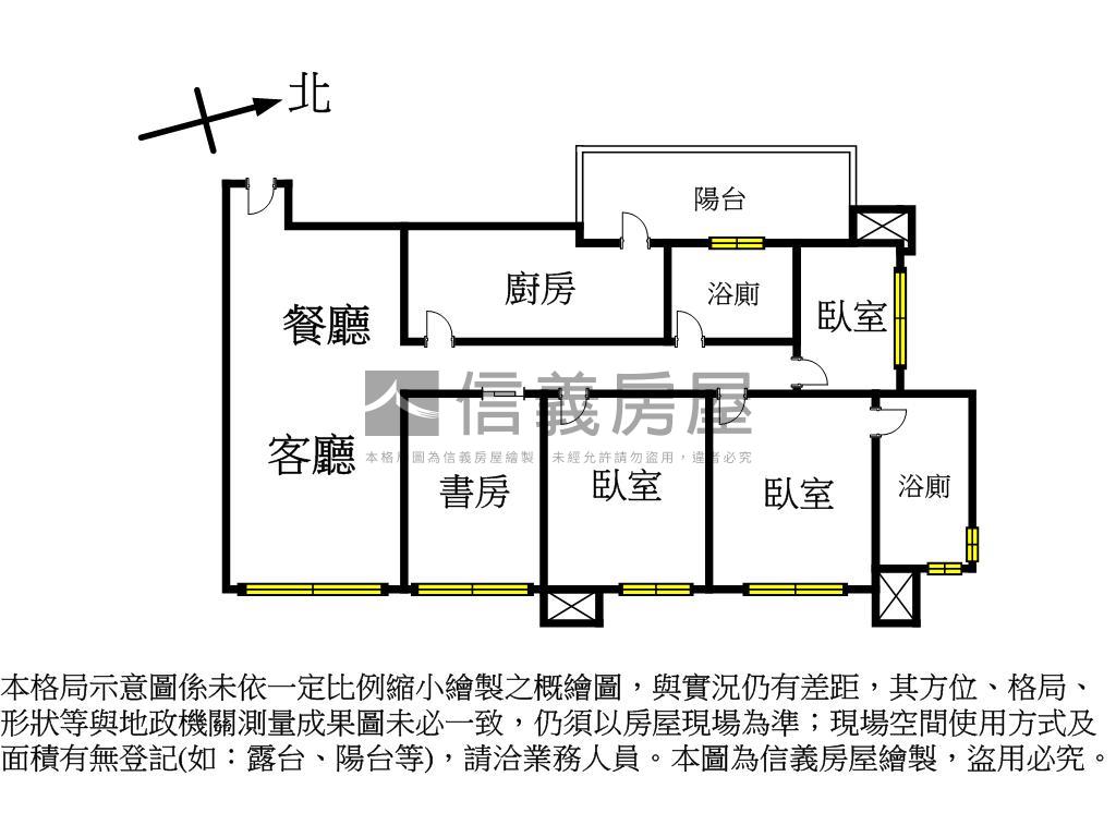 吉美雲品精裝海景大四房房屋室內格局與周邊環境