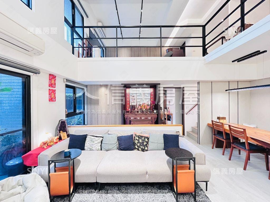 大清卓越挑高庭院戶房屋室內格局與周邊環境