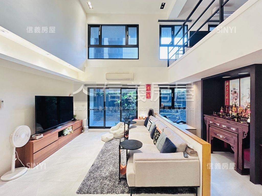 大清卓越挑高庭院戶房屋室內格局與周邊環境