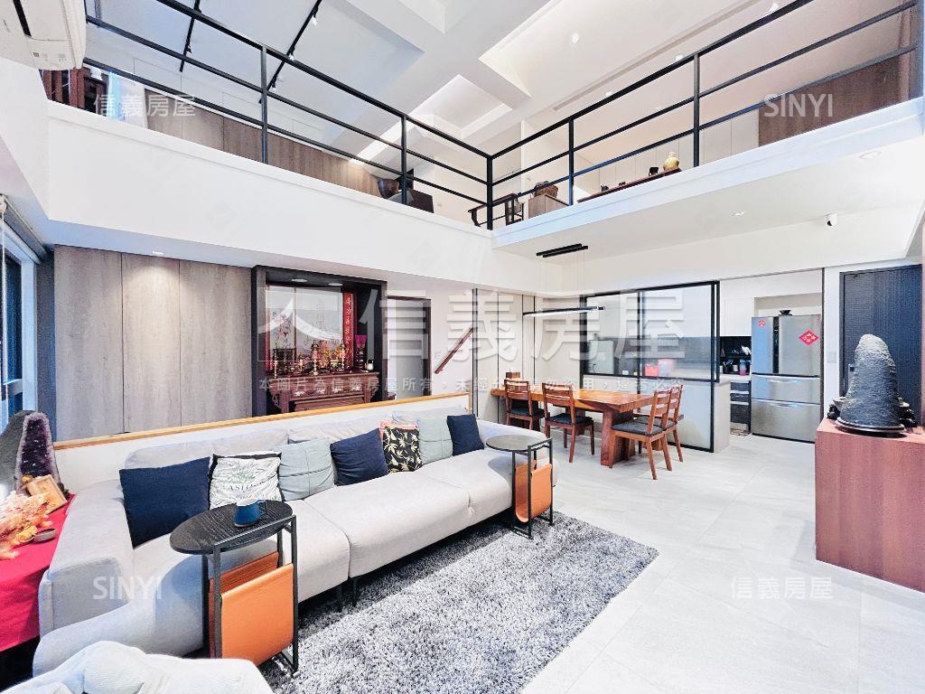 大清卓越挑高庭院戶房屋室內格局與周邊環境