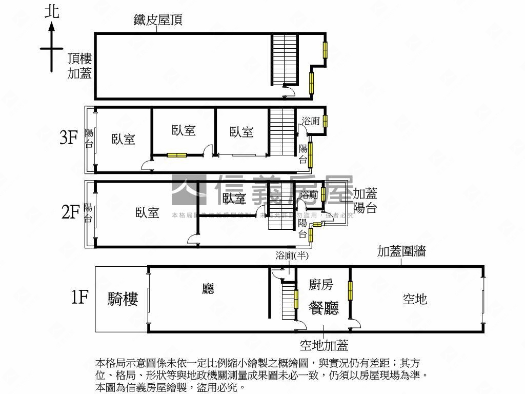 近大勇國小透天店面房屋室內格局與周邊環境