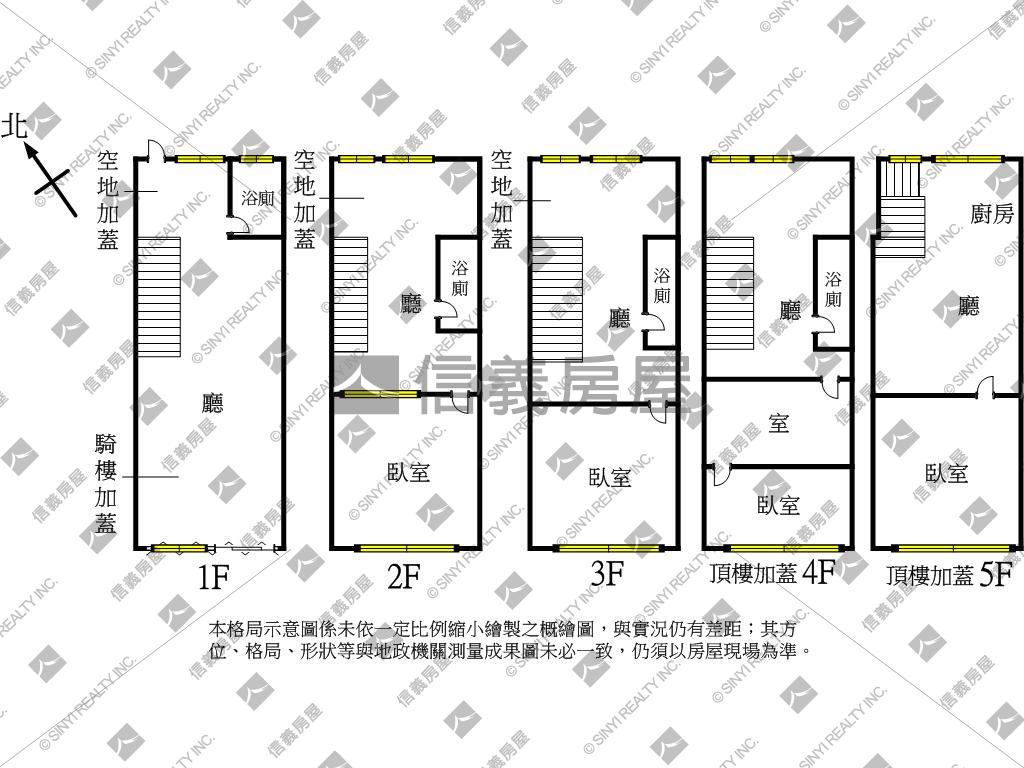 基隆東信黃金透天店面房屋室內格局與周邊環境