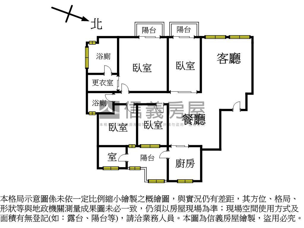 大來賞‧大器四房車位房屋室內格局與周邊環境