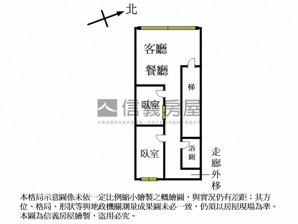 英專路・三樓溫馨兩房房屋室內格局與周邊環境