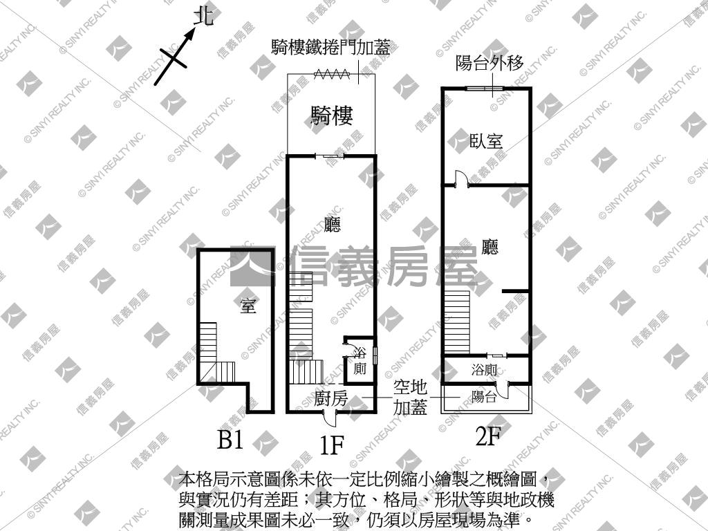 美術館慶豐街黃金店面房屋室內格局與周邊環境