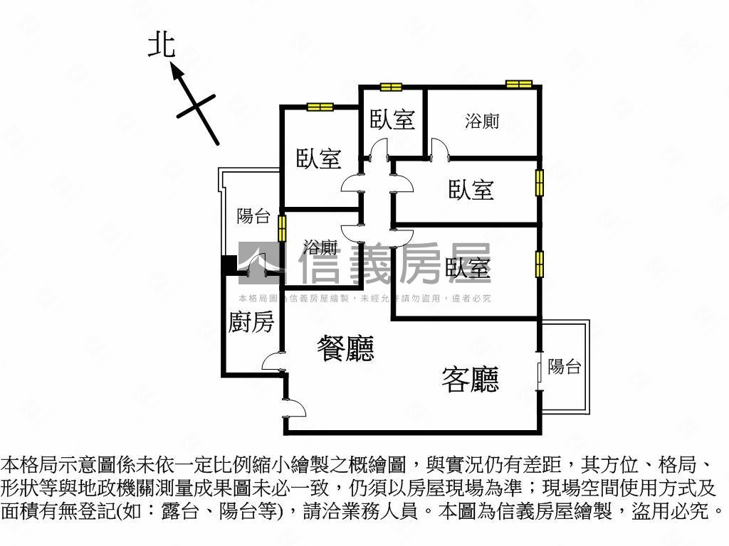 ✨幸福成４房平車面公園✨房屋室內格局與周邊環境