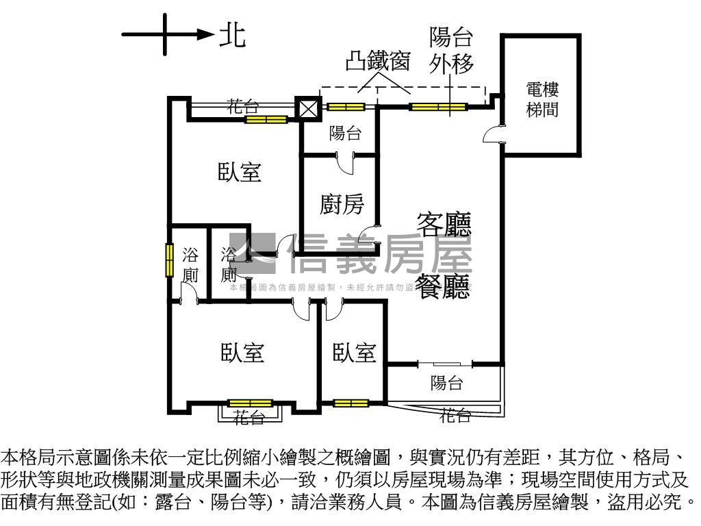 士林金站三米六機能美宅房屋室內格局與周邊環境